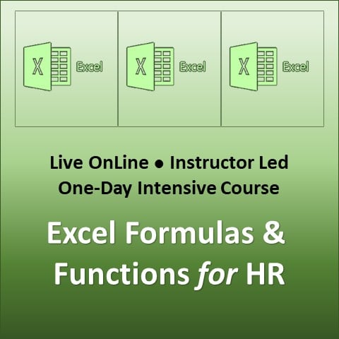 Excel Formulas and Functions for HR Course